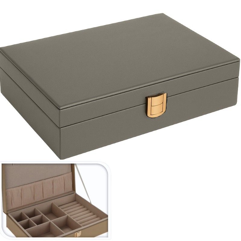 Jewellery box 28X19X7 - Grey