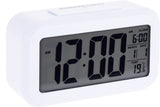 Segnale Digitale Alarmklok – Wit | Grote Cijfers, Snooze, Kalender & Temperatuursensor