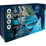 XQ Max Kayak Cruiser X3 – 2-Person Inflatable Kayak – Robust, Comfortable & Complete with Paddle, Pump and Repair Kit