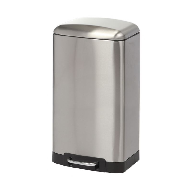Duett UltraClean Pedaalemmer 30L – Chroom Metaal – Soft Close, Reukdicht & Fingerprint Proof