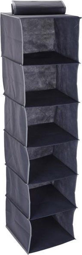 6-Compartment Wardrobe Organiser – Storage Solutions | Hanging, Efficient & Tidy
