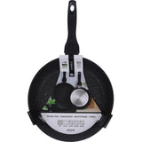 Excellent Houseware Koekenpan Ø28 cm | Non-Stick Aluminium Pan voor Alle Warmtebronnen – PFOA-Vrij & Vaatwasserbestendig