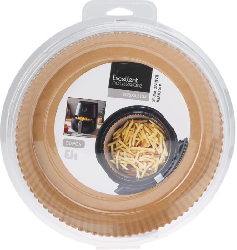 Excellent Houseware Round Air Fryer Parchment Paper - 50x