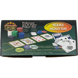 Poker Set 200 Chips – Complete Texas Hold ‘Em Game | Cards, Poker Mat & Dealer Set