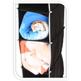 Storage Solutions Hangorganizer 6 Vaks | Luxe Ruimtebesparend Opbergsysteem | Kast Organizer voor Schoenen, Kleding & Handdoeken – 15x30x84 cm