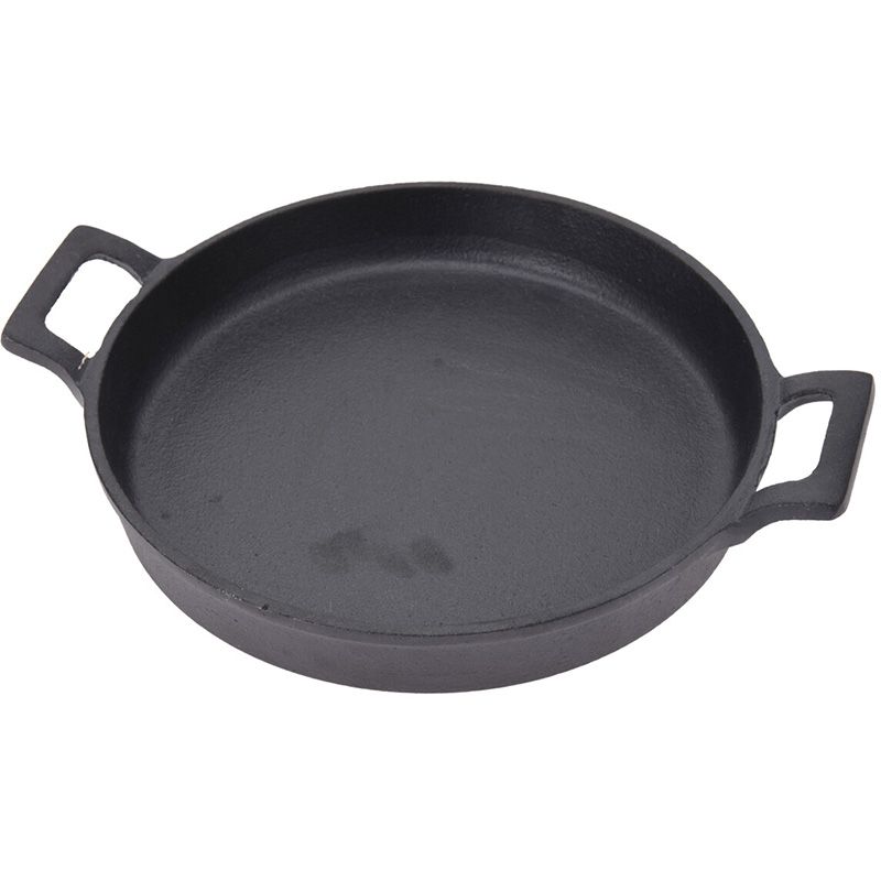 Luxe Ronde Tapas Pannetje – 20 cm Gietijzer | Duurzaam & Stijlvol Serveren