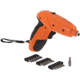 Fx Tools Schroefboormachine – Elektrische Schroevendraaier met 18 Bits, LED Licht & Accu 3,6V