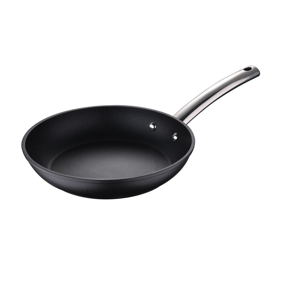 Masterpro Foodies Collection Koekenpan – 30 cm | Inductie, Titanium Non-Stick & Professioneel RVS Handvat