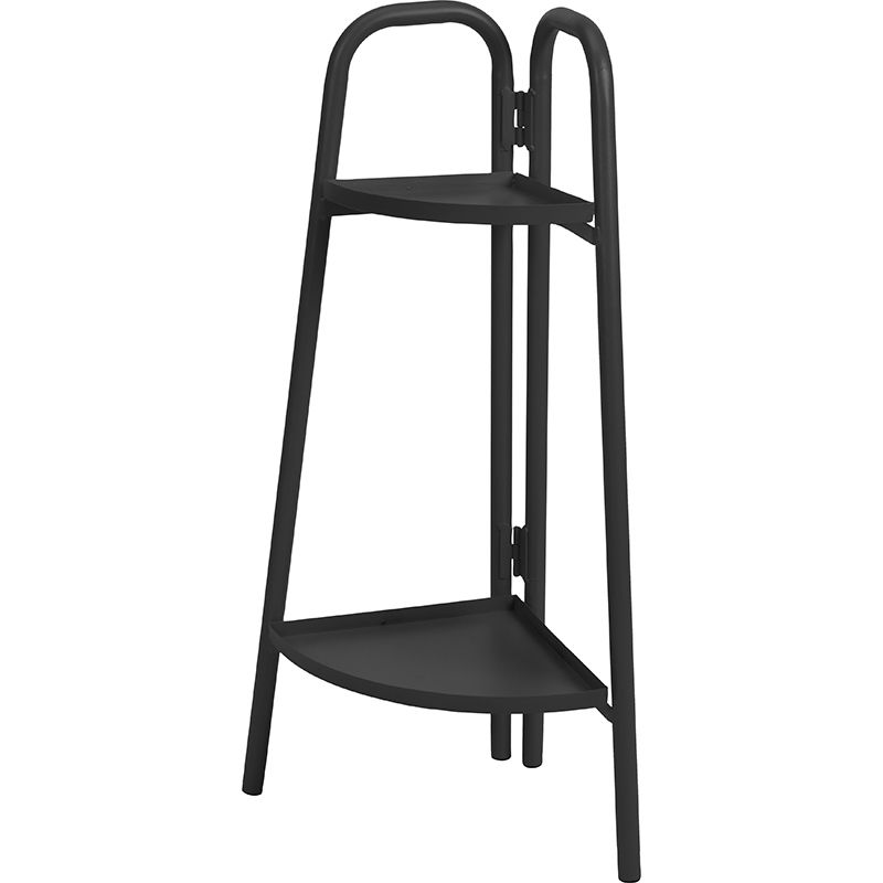Ambiance Premium Plantenrek 70 cm – Donkergrijs, Compact & Duurzaam Hoekmodel