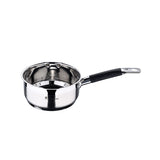Onmisbare Keukenhulp! Bergner Masterpro Sauspan Ø16 cm – RVS Steelpan 1.3L – Foodies Collection