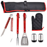Bergner BBQ Accessoires Set – 7-delig | Compleet, Duurzaam & Professioneel voor Buiten