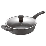 Bergner Deep Frying Pan Retro – 28 cm – 3.9L – Luxury Induction Pan with Non-Stick Coating & Soft-Touch Handles