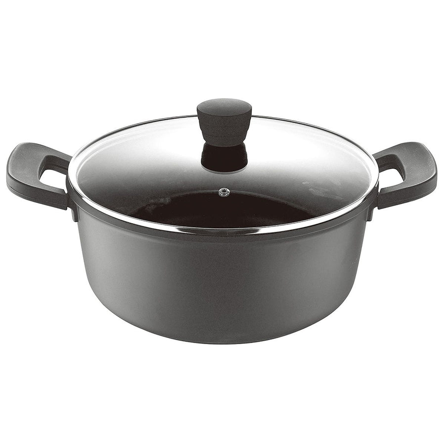 Bergner Retro Saucepan – 20 cm – Induction-Suitable – 2.5L – Cast Aluminum & ILAG Non-Stick – Durable & Stylish