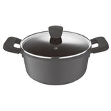 Bergner Retro Saucepan – Luxury 24 cm / 4.5L – Induction, Durable Cast Aluminum & Easy Cleaning