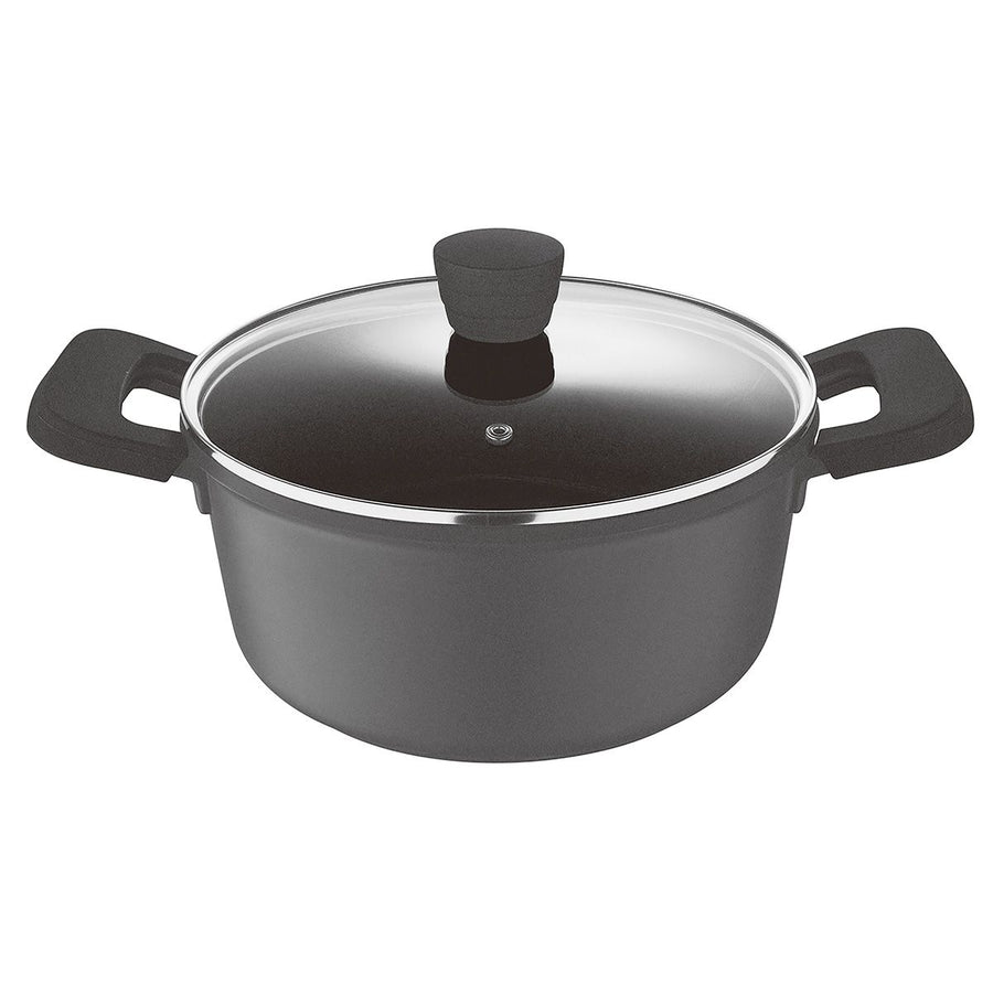 Bergner Retro Saucepan – Luxury 24 cm / 4.5L – Induction, Durable Cast Aluminum & Easy Cleaning