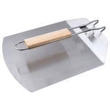 Bergner Masterpro Pizzaschep – Inklapbaar RVS – Eenvoudig, Veilig & Perfect Voor Zelfgemaakte Pizza