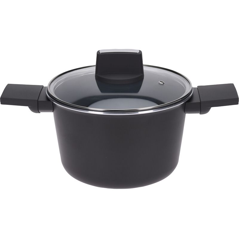 Excellent Houseware Braadpan met Deksel – Ø20 cm – Extra Stevig & Luxe Aluminium | Superieure Non-Stick Keramische Coating | Geschikt voor Alle Warmtebronnen