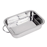 Renberg Lasagneschaal – 32x23 cm RVS | Oven- en Koelkastgeschikt, Duurzaam & Stijlvol