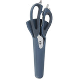 Excellent Houseware UltraSharp Multifunctional Kitchen Scissors – 22 cm – Stainless Steel – All-in-1 Kitchen Tool