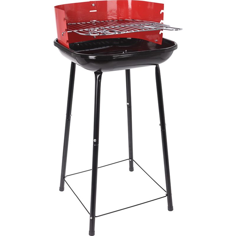 Compact Semi-Open BBQ – Efficient Grilling, Lightweight & Robust