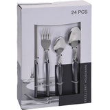 Excellent Houseware Bestekset 24-delig – RVS Messen, Vorken & Lepels | Stijlvol & Duurzaam