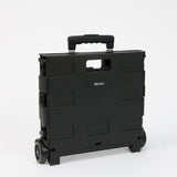 Ceruzo Trolley met Vouwkrat – 50 Liter -Zwart