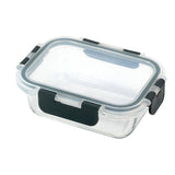 Ceruzo Meal Prep Bakjes – 5 Stuks – Glas | Luchtdicht, Lekvrij & Magnetronbestendig