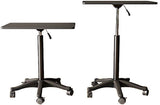 Ceruzo Bijzettafel – Hoogte Verstelbaar 60–80 cm – Gasveer – Zwart