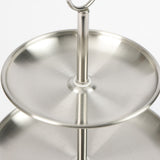 Ceruzo Etagère – 3 Laags – RVS – D33 × H34 cm | Stijlvolle Serveerschalen