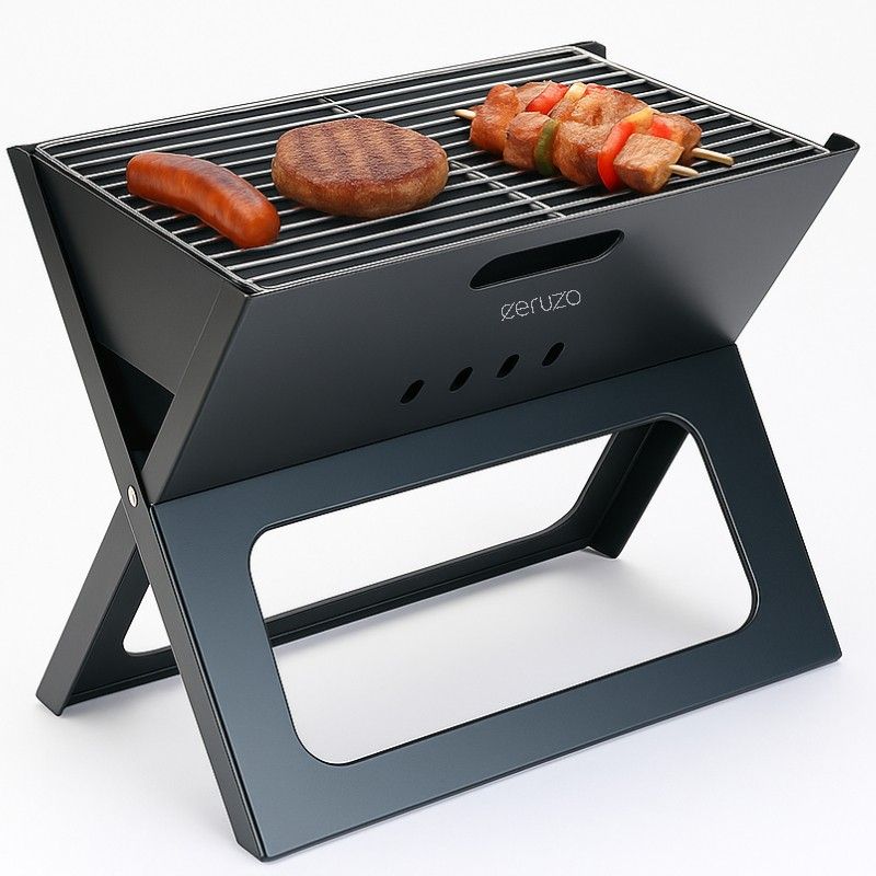 Ceruzo Opvouwbare Barbecue - Inklapbaar - Voor Camping, Strand En Park