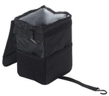 Ceruzo Premium Car Trash Can – 6L Waterproof & Foldable – Odor-Free Organizer with Extra Storage Compartments – Lightweight, Durable & Practical – Black