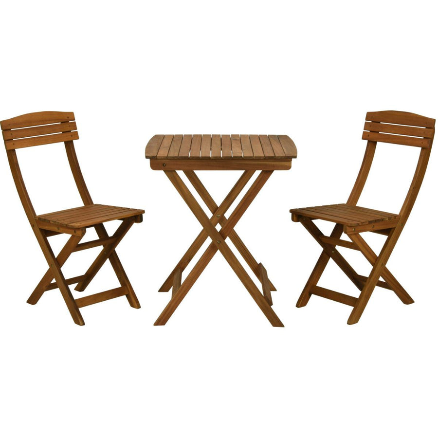 Ambiance Bistro Set - Garden Table - Garden Chairs - Foldable