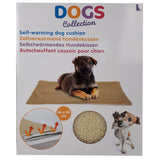 Dogs Collection Dog Cushion – Self-Heating & Heat Reflecting – Natural Sheep Wool, Luxury Comfort – 66x48 cm