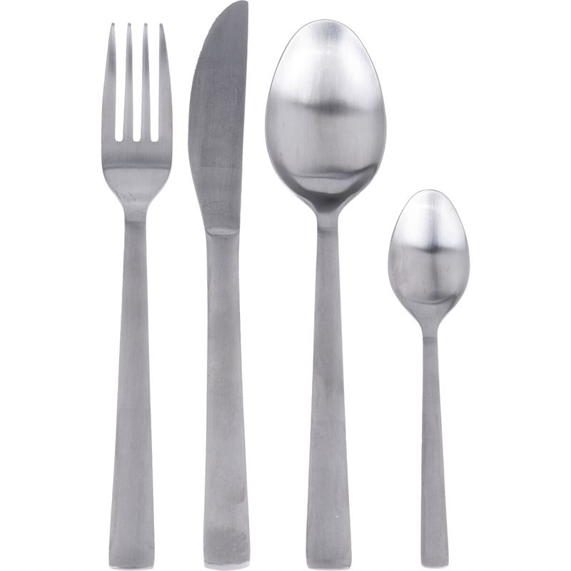 Excellent Houseware Bestekset – 16-Delig RVS | Zilver, 4-Persoons | Stijlvol, Duurzaam & Compleet