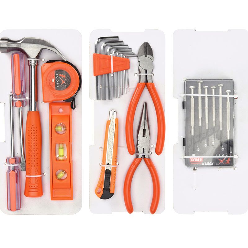 Fx Tools Gereedschapskist 23-delig – Compacte Gereedschapsset in Koffer – Complete Klusset voor Thuis & Onderweg