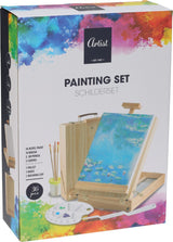 Painting Easel - Filled Painting Case - 36-Piece