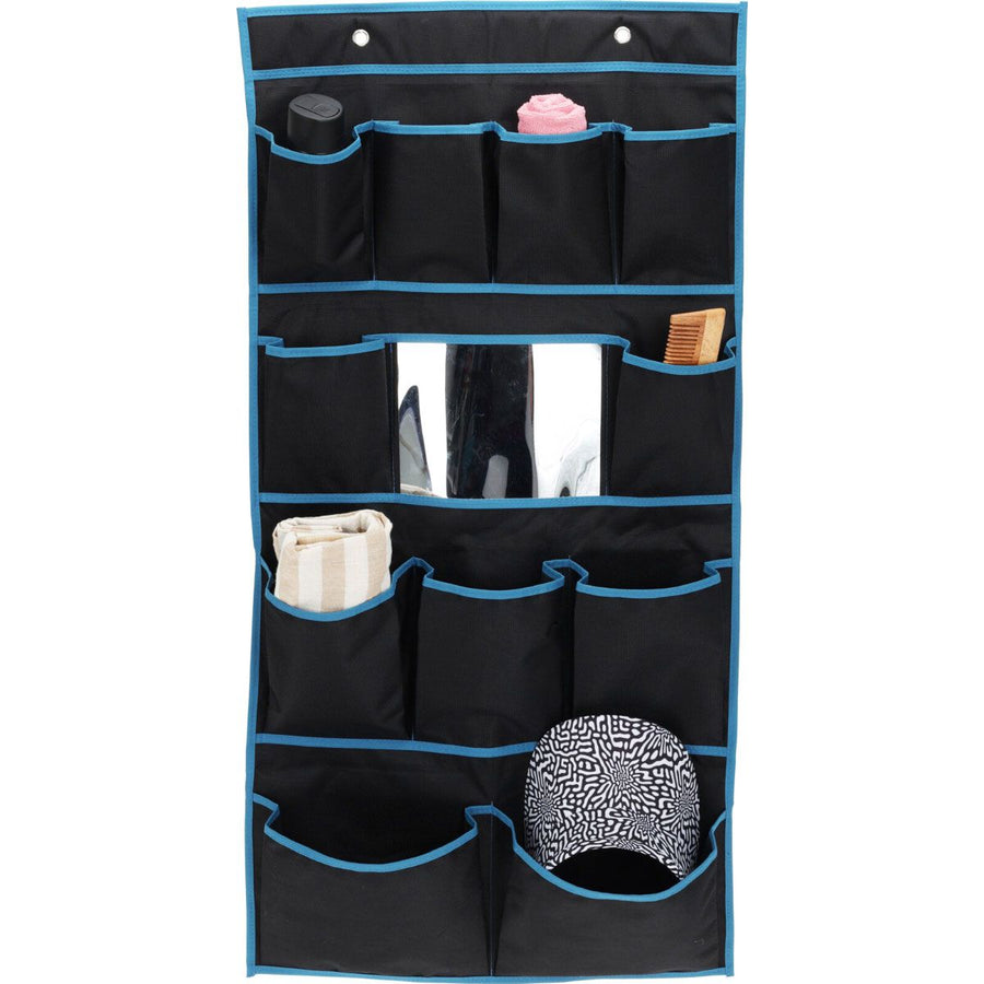 Redcliffs Luxe Tentorganizer met Spiegel – 11 Vakken, Waterafstotend & Stevig – 45x90 cm