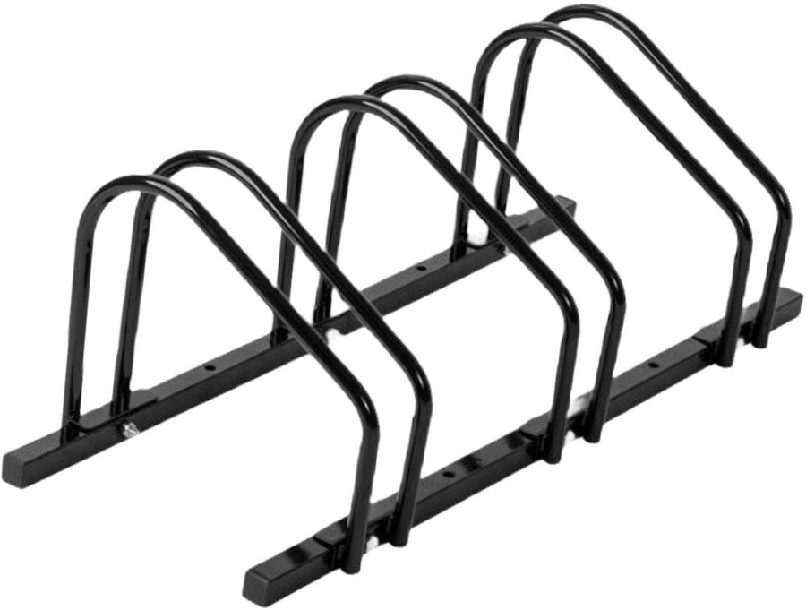 Ceruzo Fietsenrek – Voor 3 Fietsen – 100 cm – Zwart – Extra Brede Beugels | Vloer- en Muurmontage