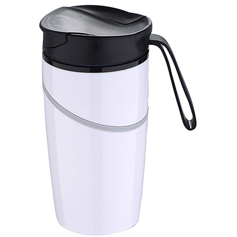 Bergner Thermosbeker 350 ml – Slimme Reismok met Zuignap | Anti-Kantel, Premium Isolatie, RVS Binnenkant – BG-5969
