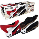 Shoe Organizers – Set of 2 Adjustable Shoe Holders | Space-Saving, Tidy & Efficient Storage – 26 x 10 x 8 cm