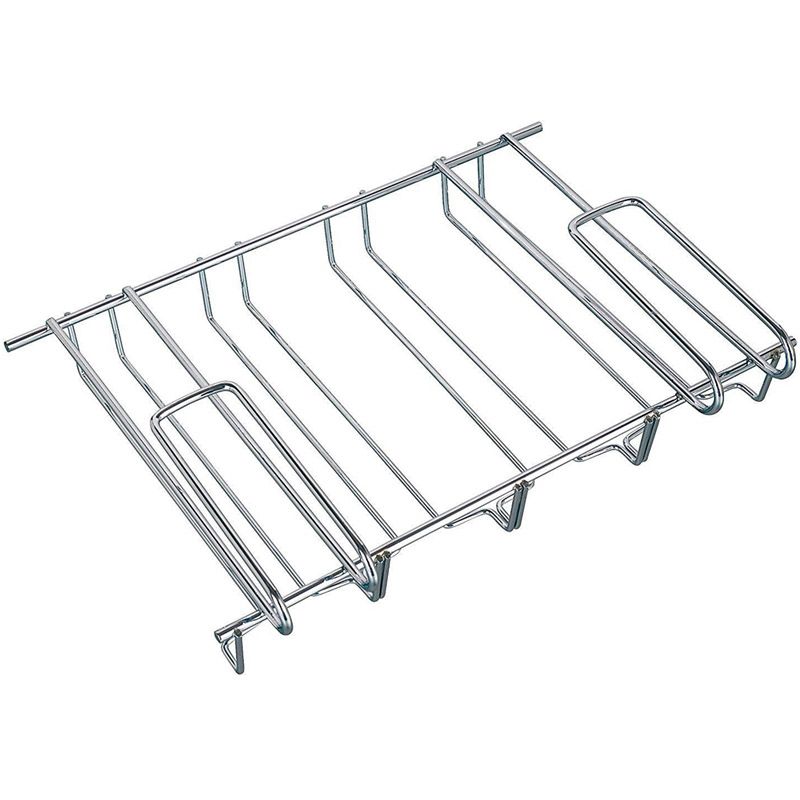 Metal Wine Glass Holder – Luxury Under-Cabinet Glass Rack for 12 Wine Glasses – Space-Saving & Sturdy