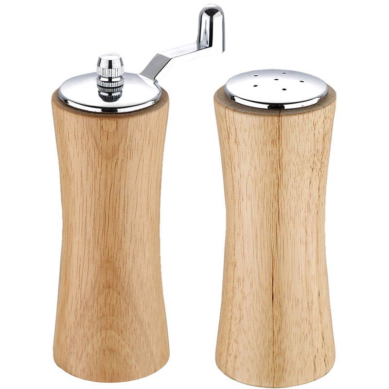 Luxe San Ignacio Peper- & Zoutmolen Set – 15 cm | Duurzaam Keramisch Maalsysteem