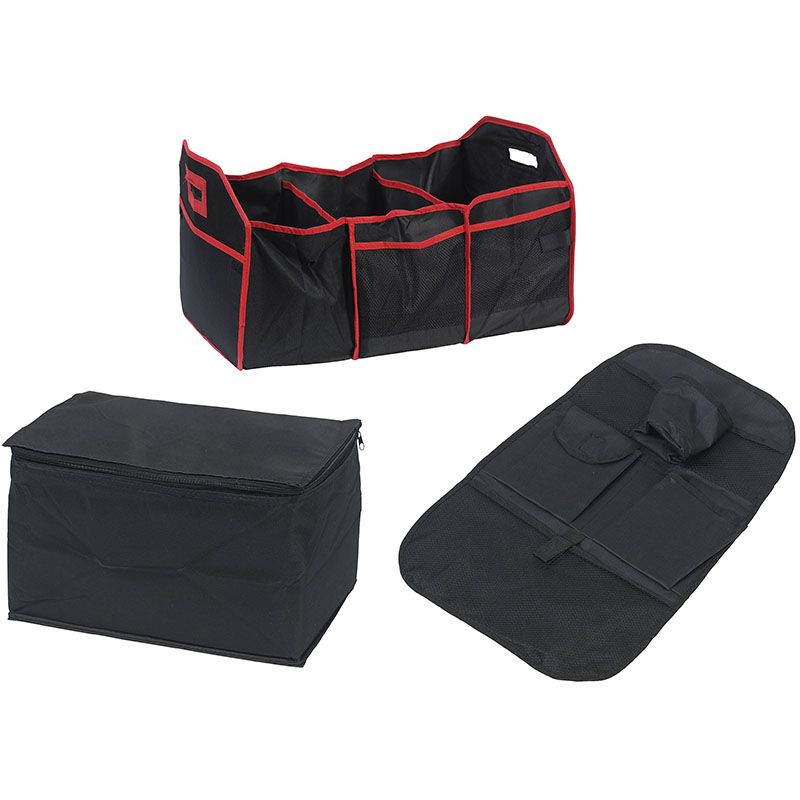 Premium All Ride Car Storage Set - 3-Piece, Durable & Multifunctional - Compact & Convenient