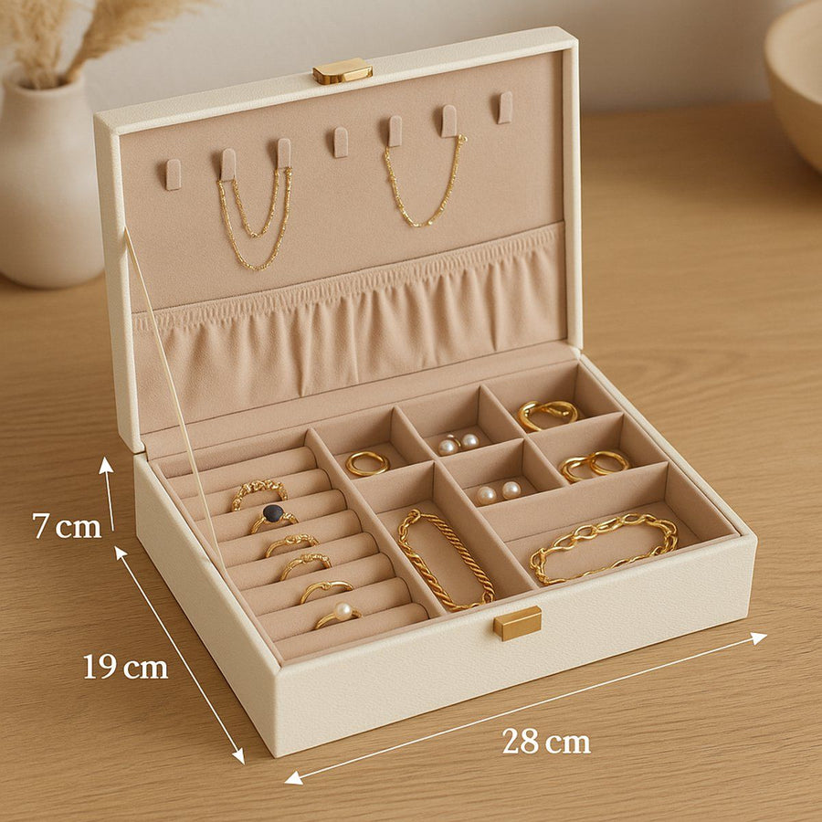 Jewelry box 28X19X7 - White
