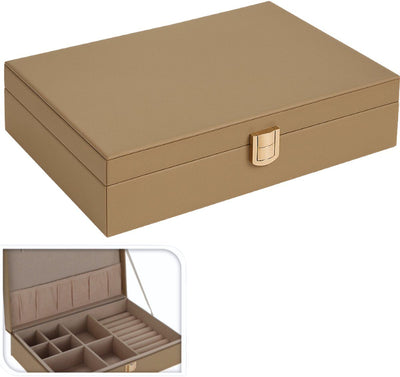 Jewelry box 28X19X7 - Taupe