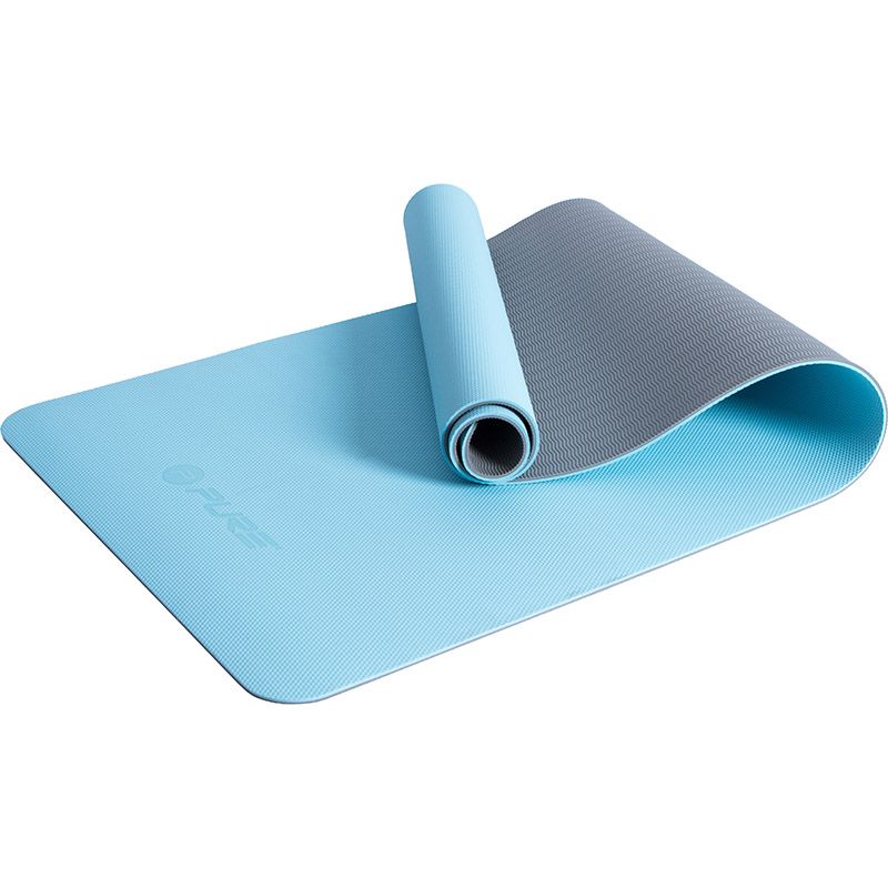 Pure2Improve Non-Slip Yoga Mat – 173 x 58 cm | Comfortable & Flexible TPE Deluxe Mat with Optimal Grip | Including Carry Straps – Perfect for Yoga & Workout