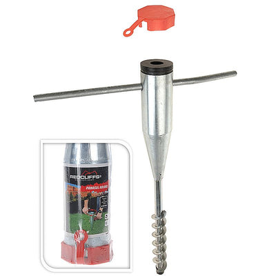 Redcliffs Premium Parasol Holder - Ultra Sturdy & Durable Galvanized Steel - Universal for Parasols 25-55mm