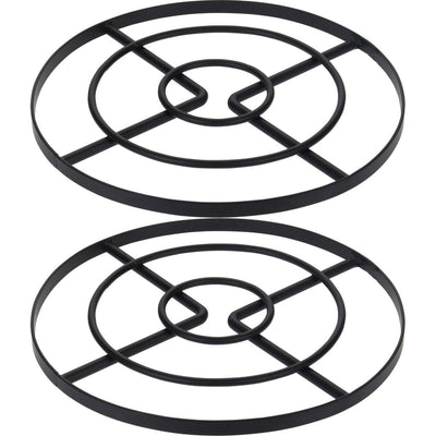 Excellent Houseware 2X Pan Trivet - Ø 23 Cm - Steel