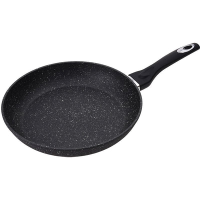 Excellent Houseware Koekenpan Ø28 cm | Non-Stick Aluminium Pan voor Alle Warmtebronnen – PFOA-Vrij & Vaatwasserbestendig