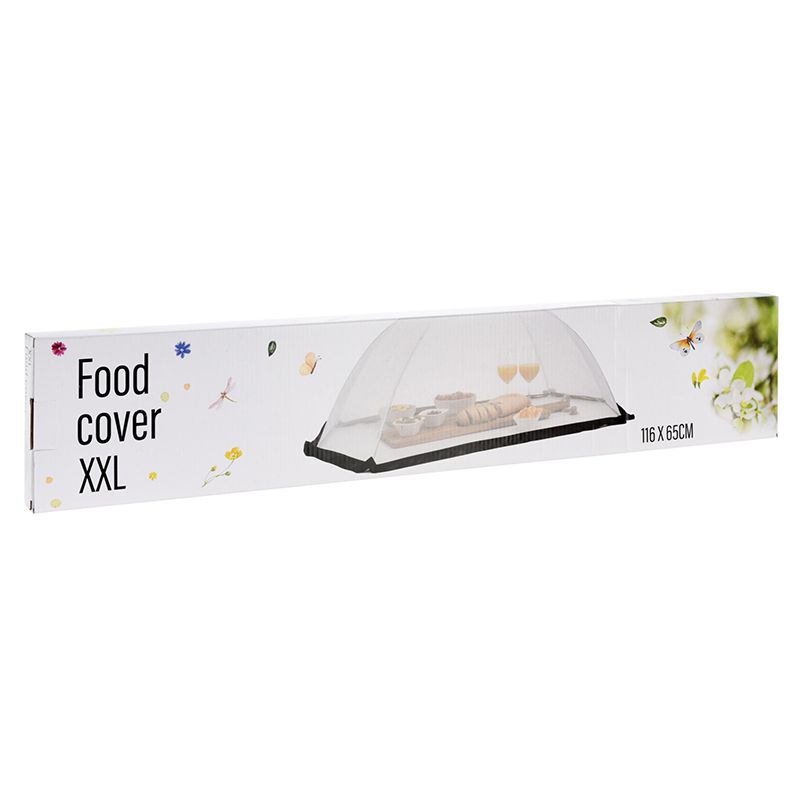 Foldable Fly Net – Extra Large 116x65 cm – Pop-Up Food Cover – Polyester – Protect Your Food